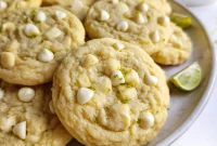 White Chocolate Key Lime Cookies Recipe — Tangy Citrus Treat