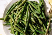 Garlic Butter Green Beans in the Air Fryer: Crispy & Sautéed