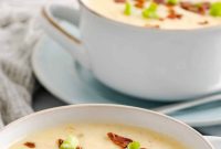 Creamy Instant Pot Cauliflower and Potato Soup Recipe