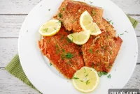 Lemon Butter Seared Salmon with Crispy Skin Recipe
