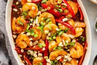Authentic Kung Pao Shrimp Recipe with Crispy Peanuts and Chili