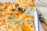 Cheesy Turkey Casserole Recipe for Leftovers | Jas’ Kickasserole