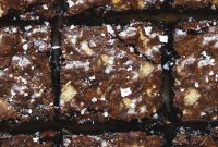 Browned Butter Blondies with Fudgy Brownie Swirls