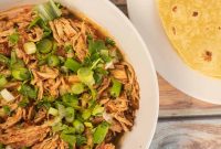 Instant Pot Shredded Salsa Chicken Recipe