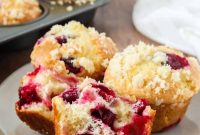 Cranberry Orange Muffins Made with Cake Mix
