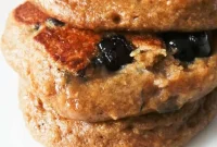 Blueberry Banana Oatmeal Pancakes Recipe for Fluffy Breakfast