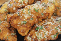 Crispy Garlic Parmesan Chicken Tenders Recipe