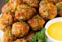 Classic Southern Sausage Balls Recipe with Cheesy Biscuits