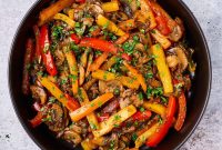 Sautéed Peppers, Mushrooms & Onions Recipe for Flavorful Sides