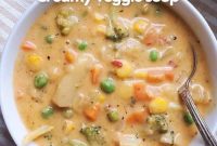 Creamy Vegetable Soup Recipe: Comforting Weeknight Meal
