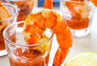 Citrus-Grilled Shrimp Cocktail with Zesty Dipping Sauce