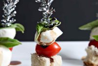 Caprese Skewers Recipe: Fresh Tomato, Mozzarella & Basil Bites