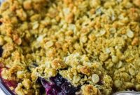Apple and Blueberry Crumble Recipe with Crisp Oat Topping