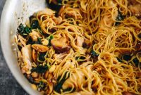 Citrus Sesame Noodles with Orange-Ginger Sauce