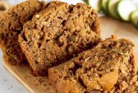 Moist Zucchini Bread with Greek Yogurt — No Squeezing Needed