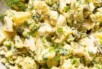 Creamy Dill Potato Salad with Fresh Herbs