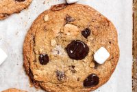 Chewy S’mores Cookie Recipe — Gooey Chocolate & Toasted Marshmallow