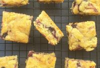 Chewy Blueberry Bars with Lemon Glaze—Simple Summer Dessert