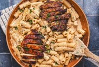 Blackened Chicken Alfredo Pasta Recipe: Creamy Cajun-Style Dinner