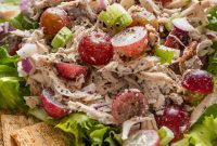 Sun-Drenched Sonoma Chicken Salad with Grapes & Almonds