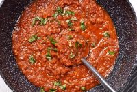 Homemade Fresh Tomato Marinara Sauce Recipe