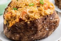 Crawfish-Stuffed Baked Potato Recipe