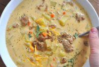 Creamy Vegan Sausage and Potato Soup Recipe