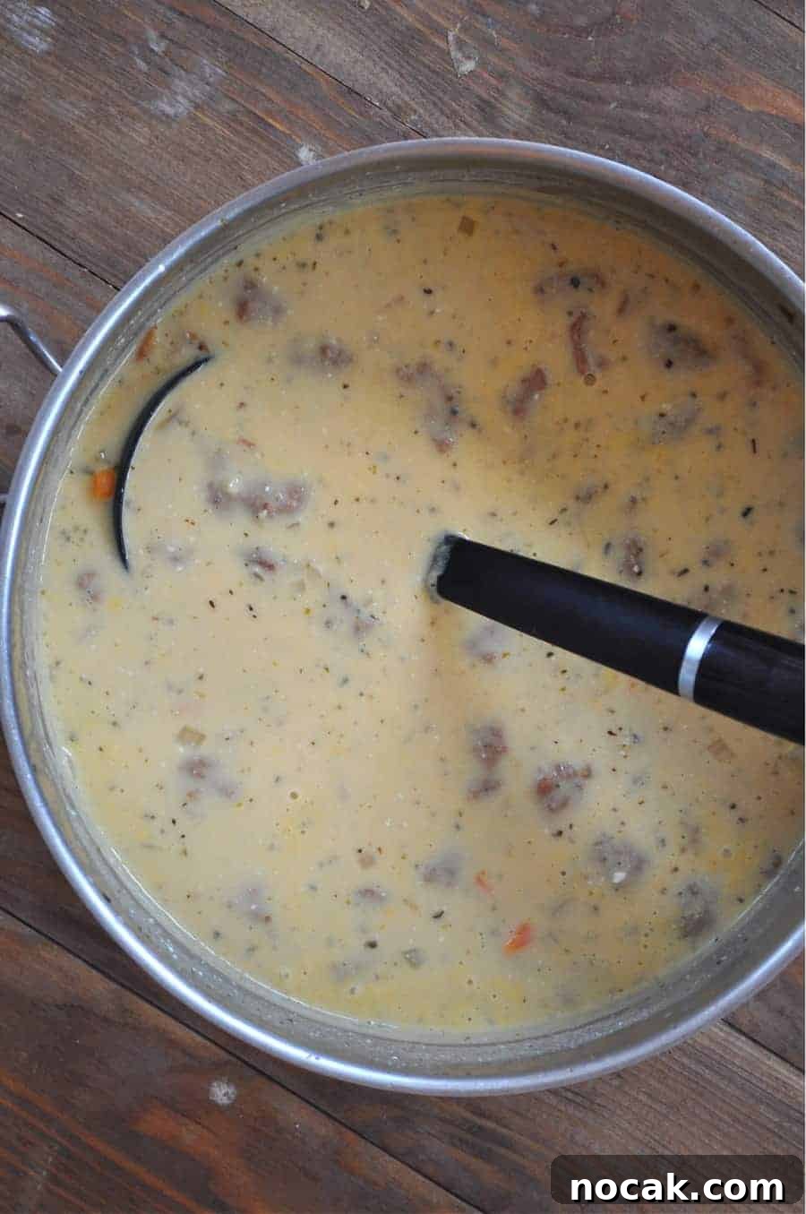 Creamy Vegan Sausage and Potato Soup Recipe 2 img 10084 2