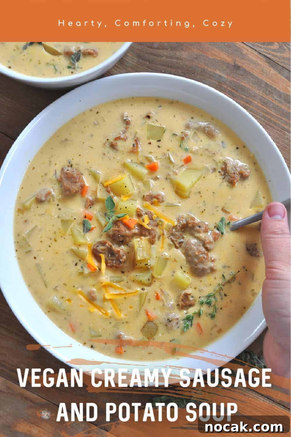 Creamy Vegan Sausage and Potato Soup Recipe 7 img 10084 7