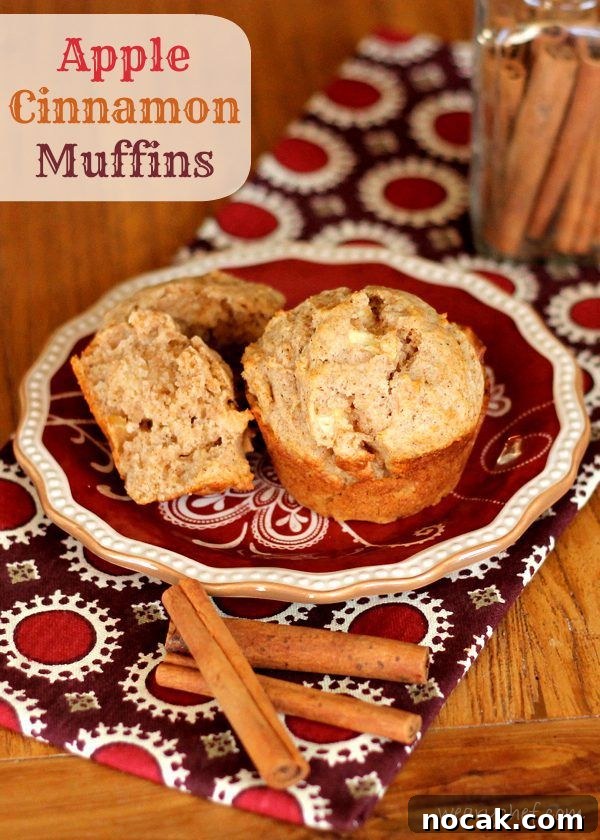 Apple Cinnamon Muffins with Sour Cream: Morning Recipe for Moist, Flavorful Bites 2 Apple Cinnamon Sour Cream Muffins - These moist, low sugar muffins are a healthy, delicious start to your day!