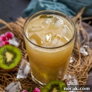 Refreshing Kiwi Soda Recipe: Sparkling Homemade Drink 8 Kiwi Soda is a refreshing summer drink that comes together in just 15 minutes. Make it using simple ingredients and beat the heat this summer (vegan, gluten-free).