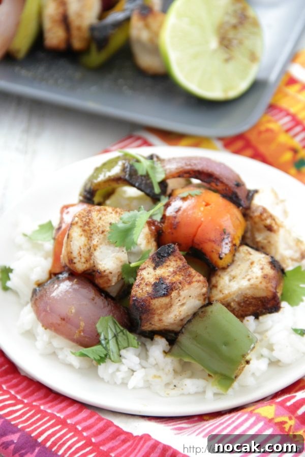 Zesty Chili Lime Chicken Skewers with Grilled Veggies 8 Chili Lime Chicken Kebabs