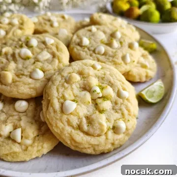White Chocolate Key Lime Cookies Recipe — Tangy Citrus Treat 10 white chocolate key lime cookies