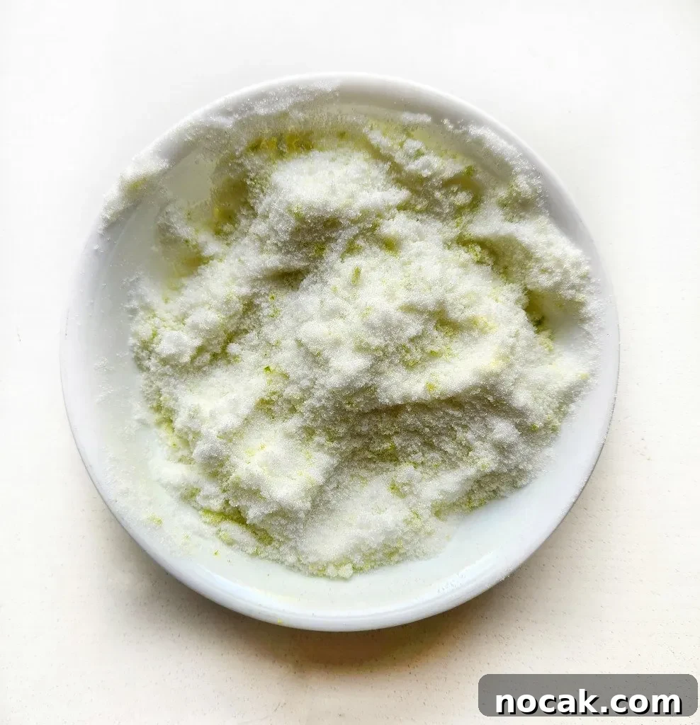 White Chocolate Key Lime Cookies Recipe — Tangy Citrus Treat 4 white sugar infused with key lime zest
