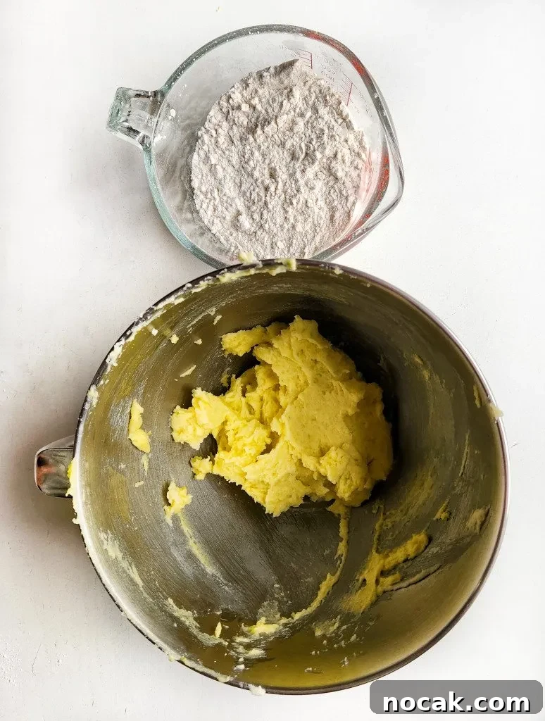 White Chocolate Key Lime Cookies Recipe — Tangy Citrus Treat 5 wet and dry ingredients
