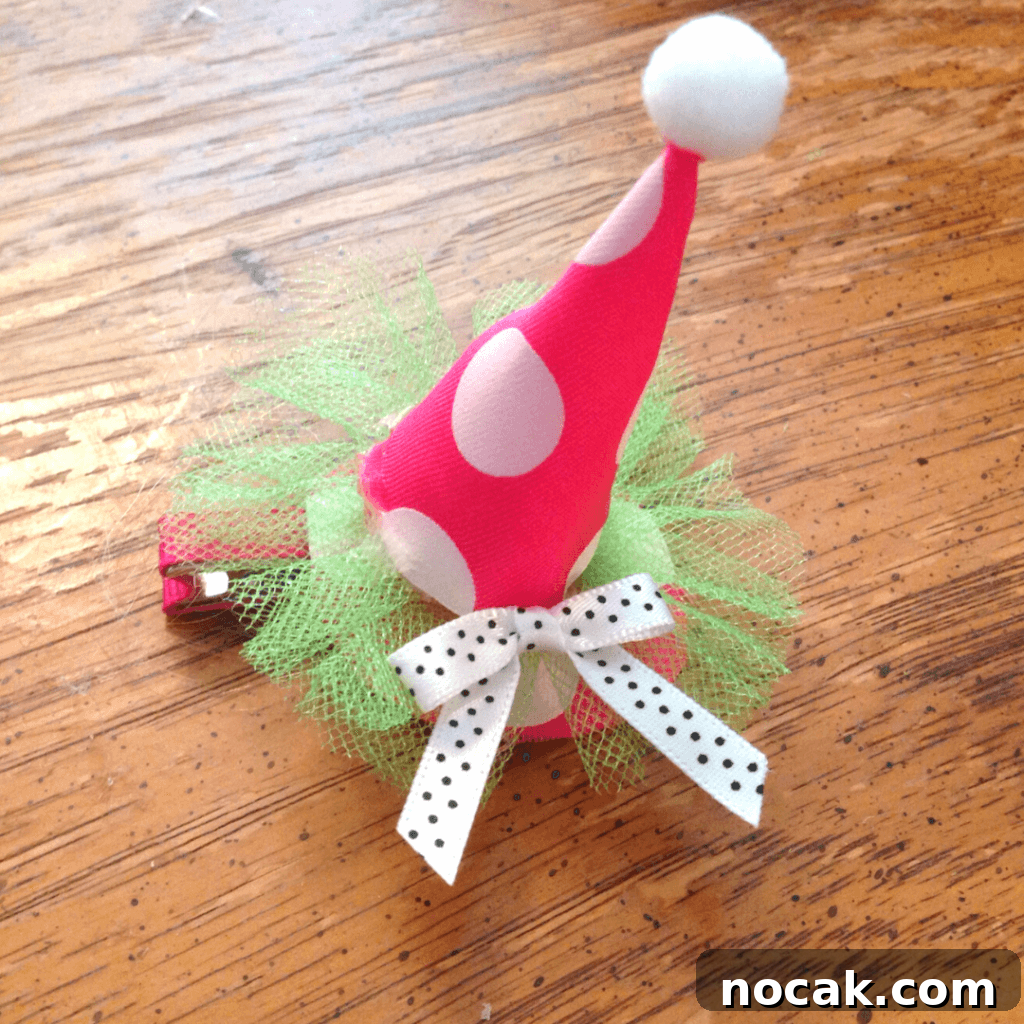 DIY Party Hat Hair Clip for Birthdays, Festivals & Celebrations 9 img 1134 8