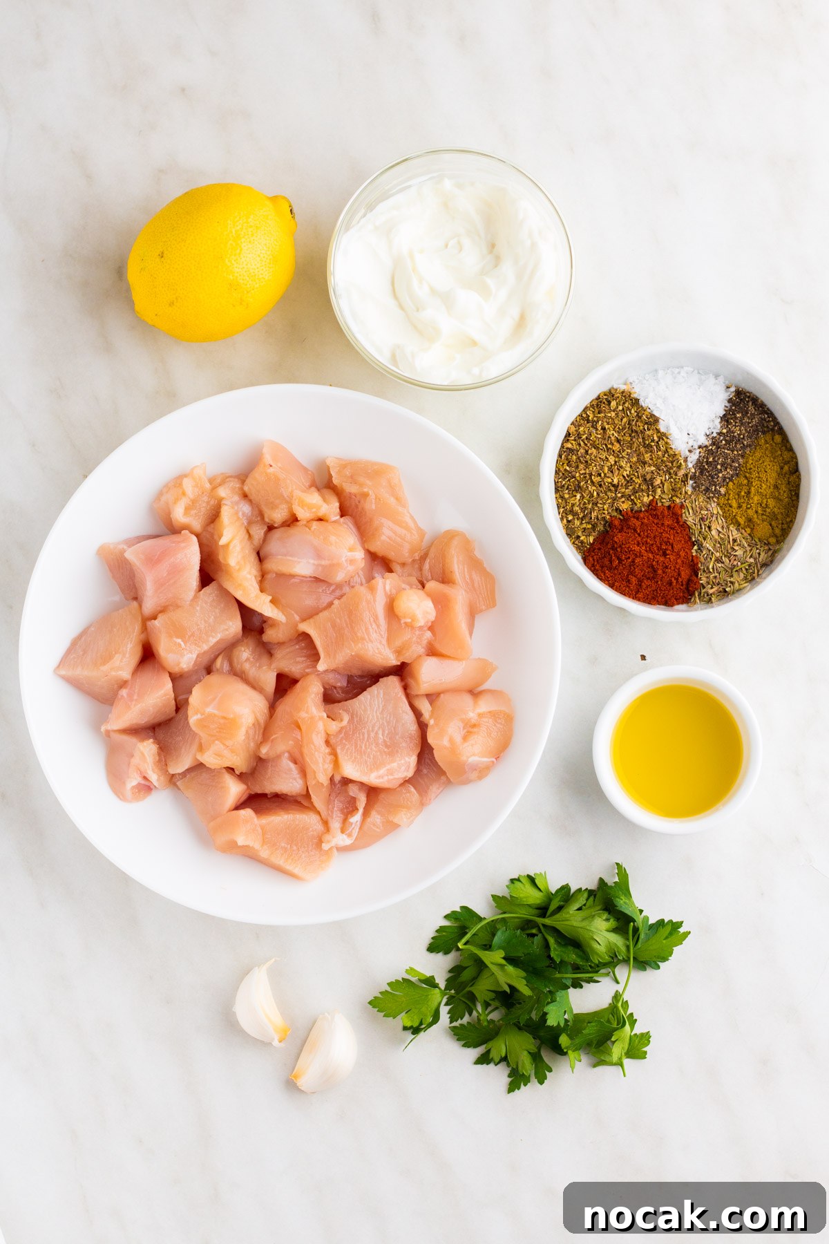 chicken marinade ingredients chicken-gyro-bowl-marinade-ingredients