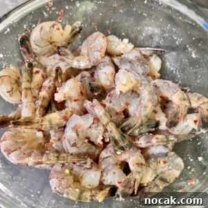 seasoned shrimp in a bowl