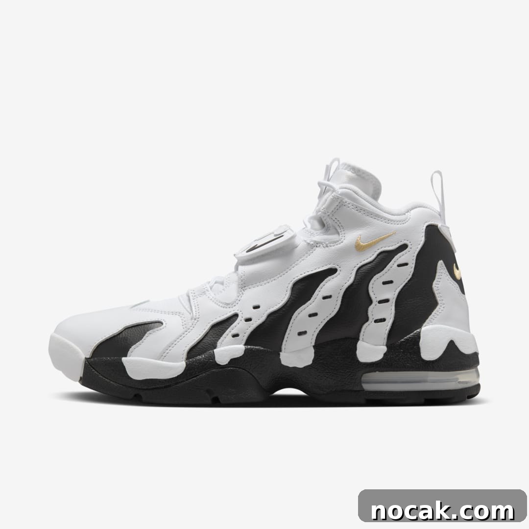 Nike Air Diamond Turf Max ’96 in White, Black & Vegas Gold Keeps Colorado Colorway 4 Nike Air Diamond Turf Max ’96 HM9236-100