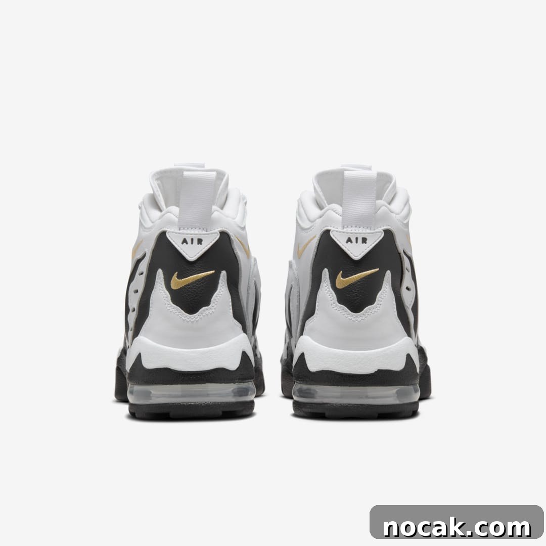 Nike Air Diamond Turf Max ’96 in White, Black & Vegas Gold Keeps Colorado Colorway 7 Nike Air Diamond Turf Max ’96 HM9236-100