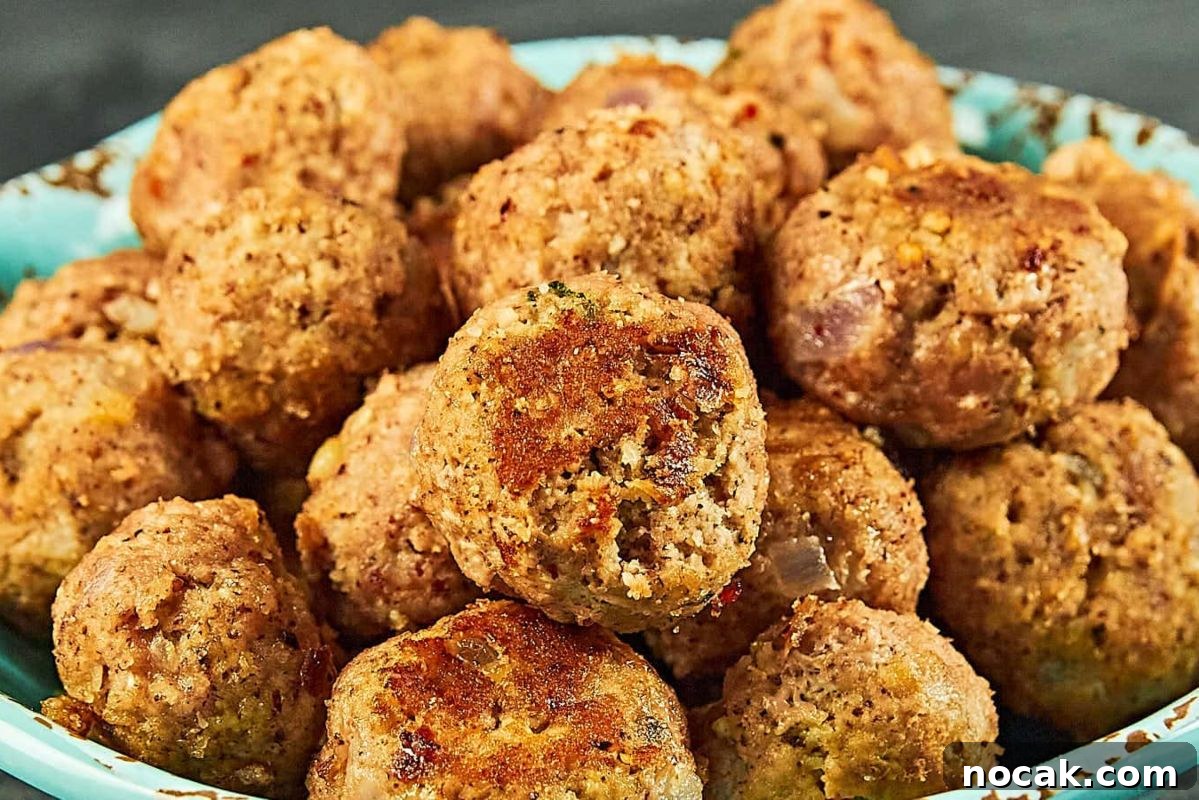 35 Easter Appetizers to Kick Off Your Holiday Feast 32 An Easter appetizer: a plate of seasoned meatballs.