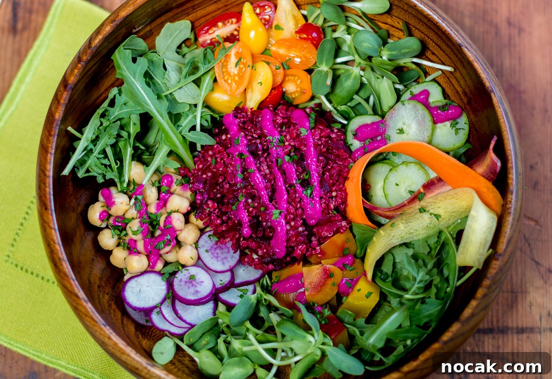 Tender Steamed Baby Beets in Garlic-Scape Vinaigrette 13 Buddha bowl with beets and quinoa