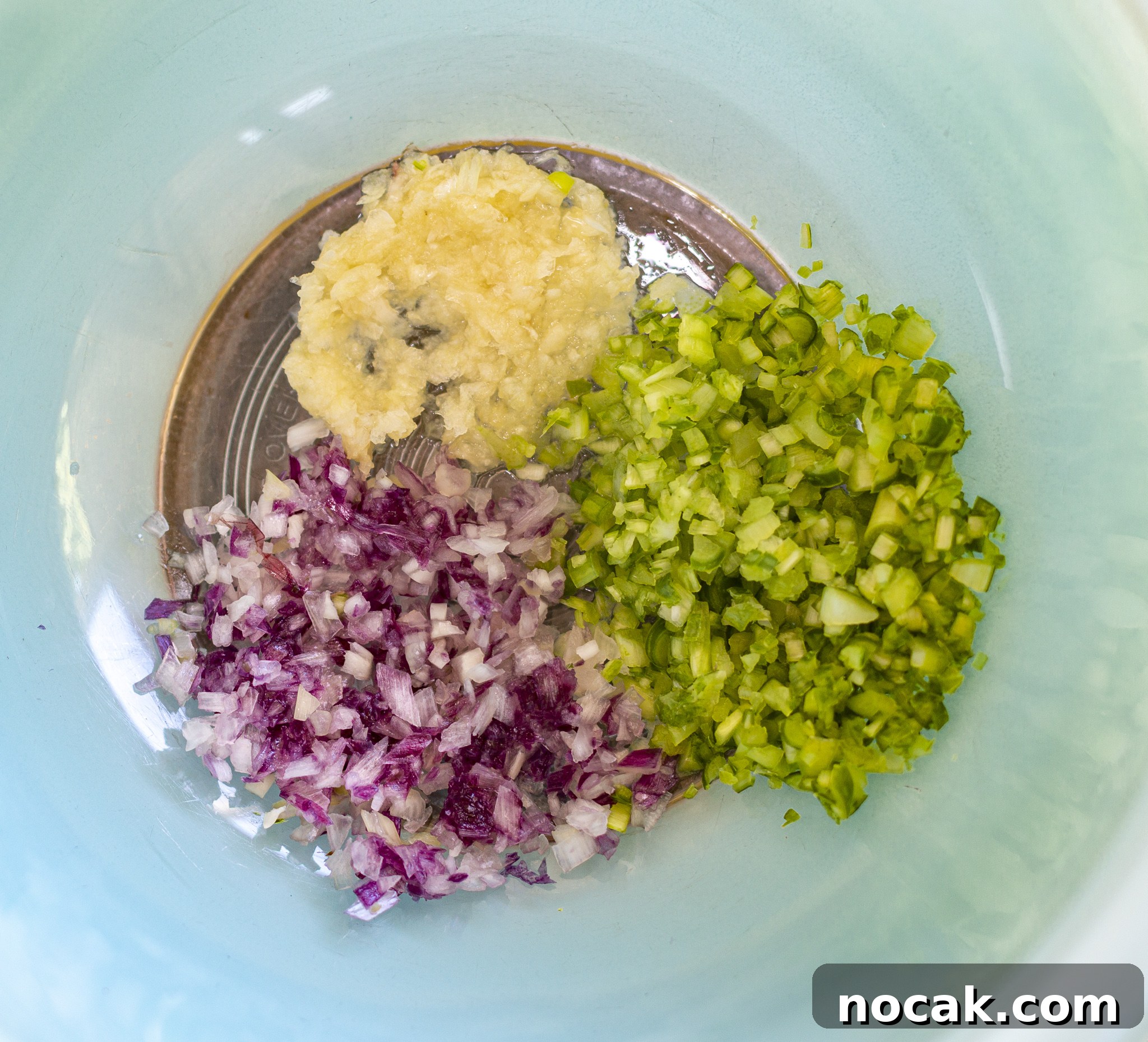 Tender Steamed Baby Beets in Garlic-Scape Vinaigrette 5 Vinaigrette ingredients including garlic scapes and scallions