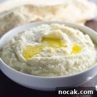 Smoked Gouda Mashed Cauliflower Recipe — Creamy Side Dish 6 Creamy Mashed Cauliflower with Smoked Gouda 780 | Umami Girl
