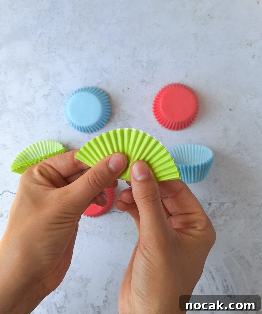 DIY Cupcake Liner Flowers: Step-by-Step Paper Flower Craft Tutorial 5 img 148723 4