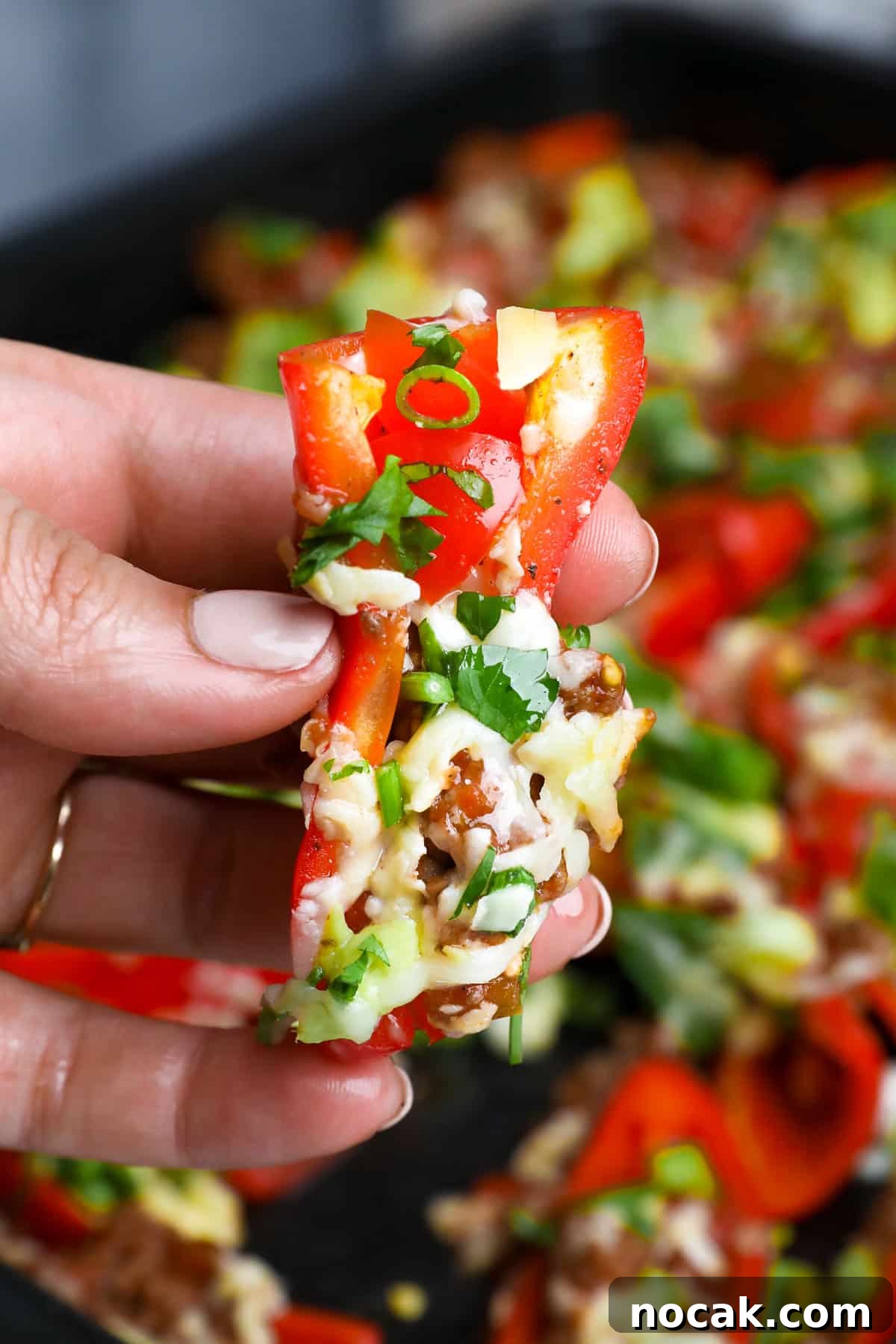 27 High-Protein Fall Snacks to Help You Build Muscle 14 mini pepper nachos