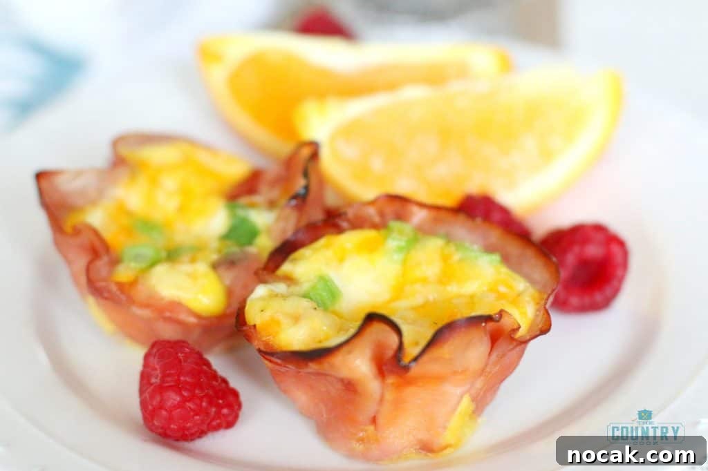 27 High-Protein Fall Snacks to Help You Build Muscle 24 Baked Ham and Egg Cups