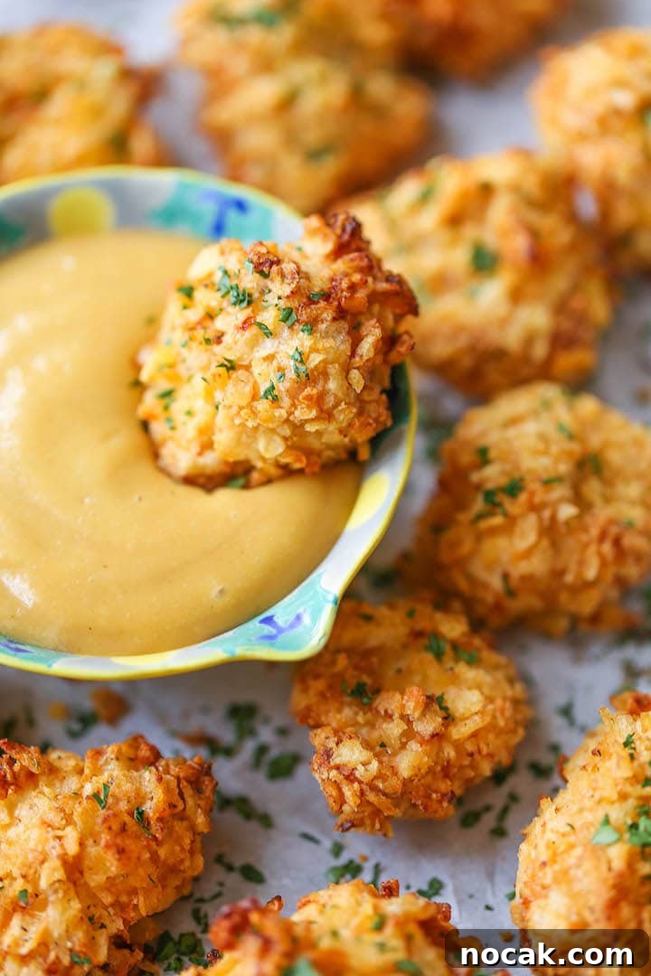 27 High-Protein Fall Snacks to Help You Build Muscle 27 Baked Popcorn Chicken