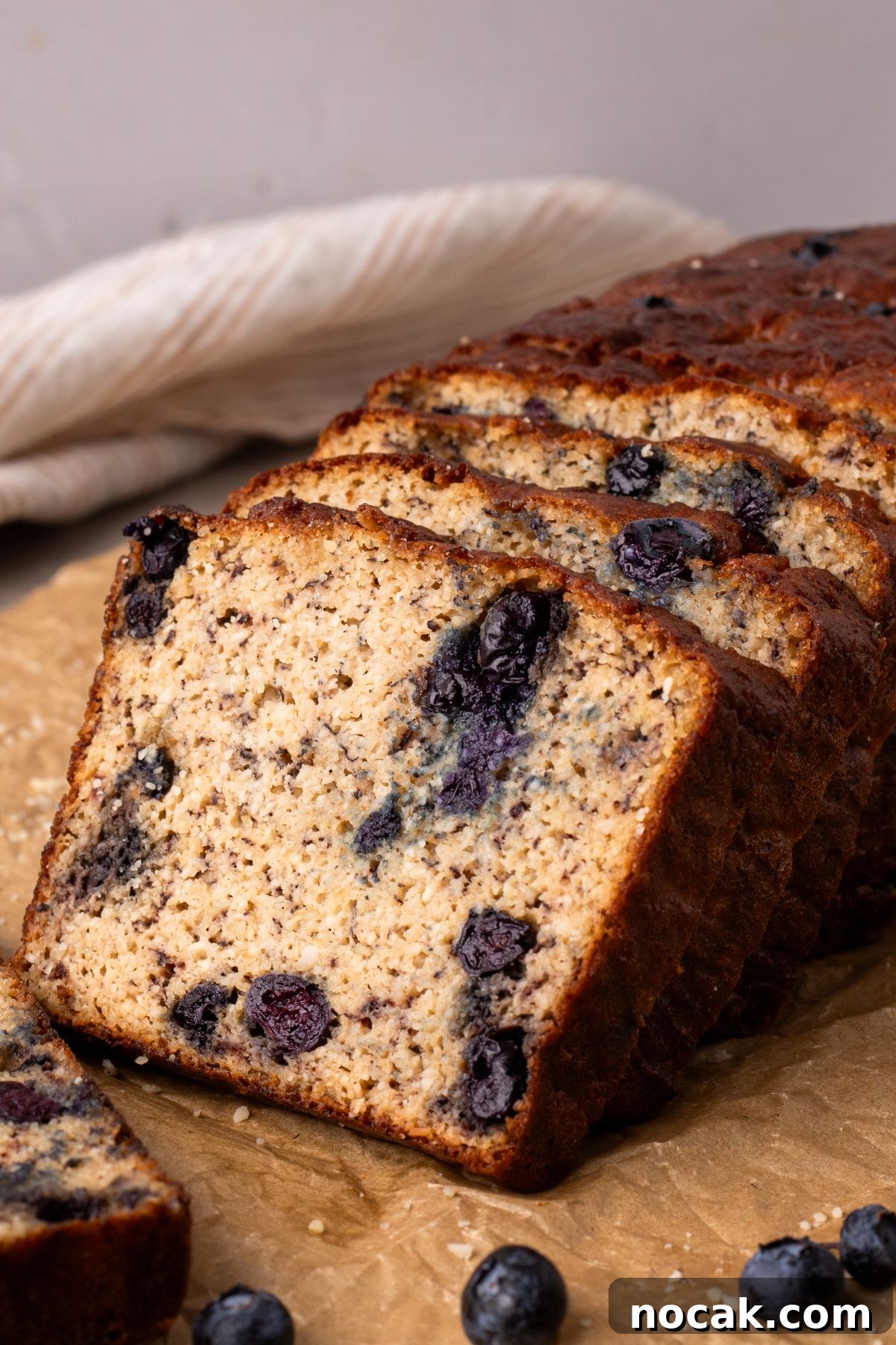 27 High-Protein Fall Snacks to Help You Build Muscle 9 Cottage Cheese Protein Banana Bread with Blueberries