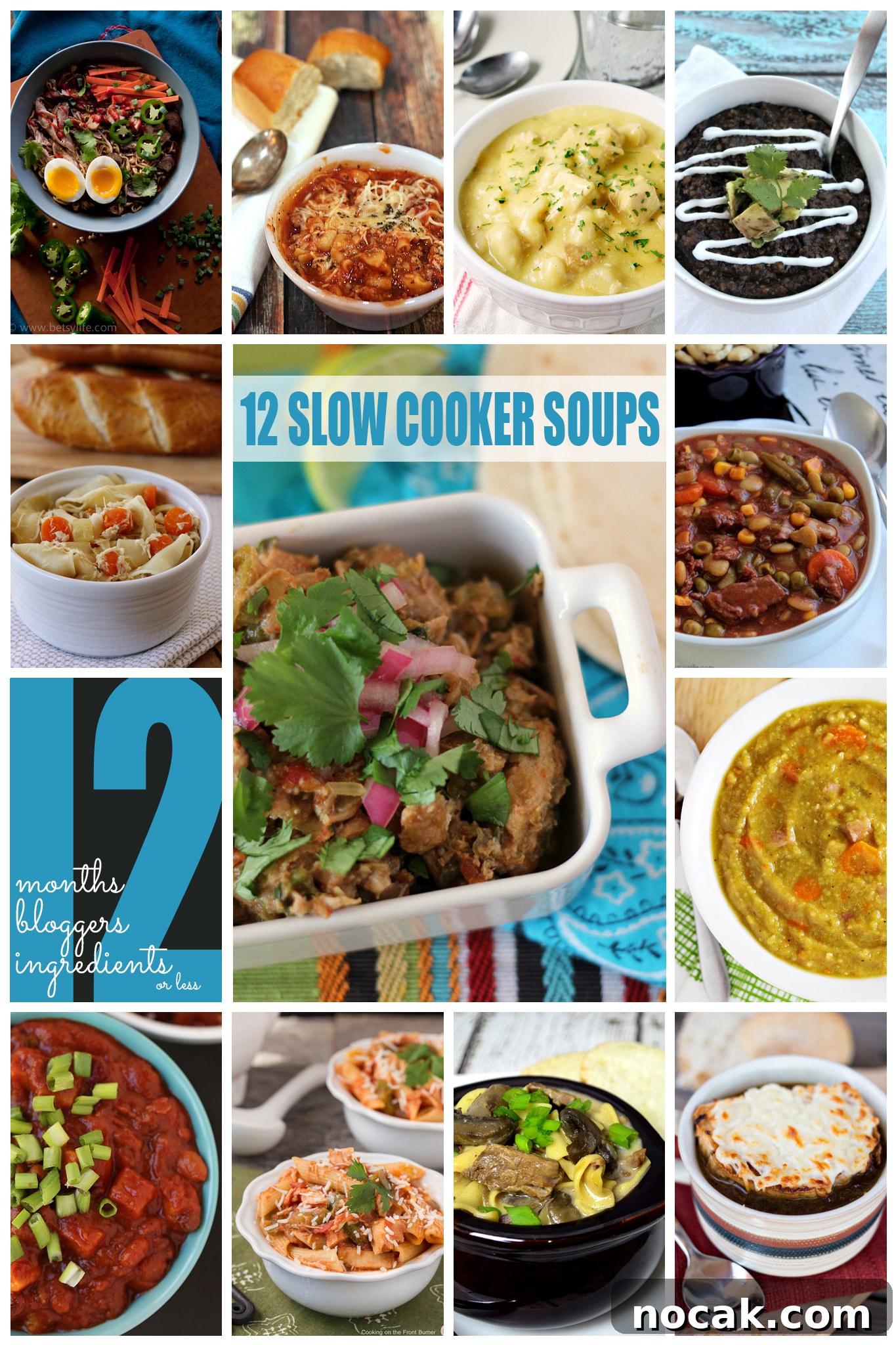 Authentic Green Chile Pork Stew Recipe with Tender Pork and Salsa Verde 4 12 Slow Cooker Soups by #12Bloggers